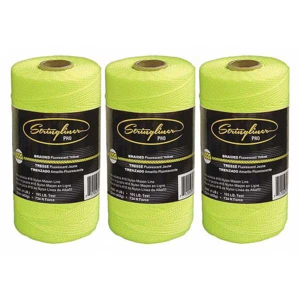 Masons Line, Braided, 1000 ft. L, PK3