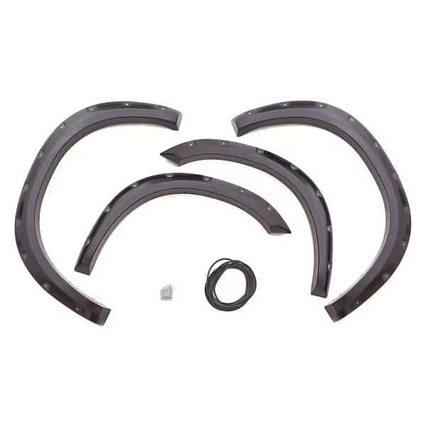 Fender Flares, 2 in, Black, Lund, Mfr#: RX205S