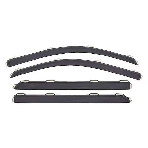 Air Deflector,1-7/8" H x 3" W,Black, Mfr#: 194109, AVS