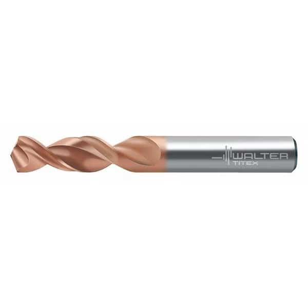 Screw Machine Drill Bit, U Size, 130  Degrees Point Angle, High Speed Steel, AlCrN Finish, Walter, Mfr#: A1149XPL-LET.U