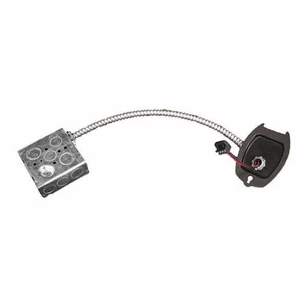 Electrical Box, 12.5 cu in, Gang Box Type, 1 Gang, Steel, Square Shape