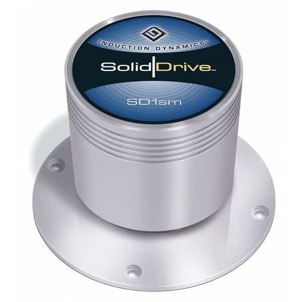 Speaker,Titanium,100 Max. Wattage, Mfr#: SD-1SM-TI, SOLIDDRIVE