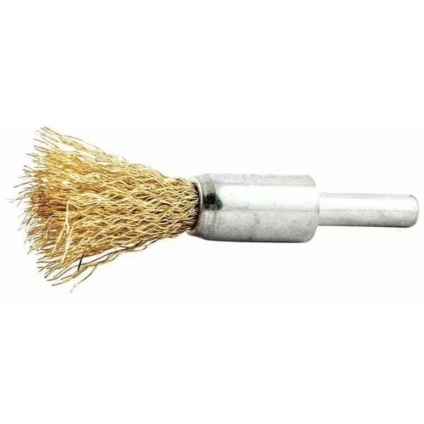 End Brush,Shank 1/4",Wire 0.008" dia., Mfr#: 78072705319, EnjoyTool select