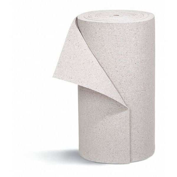Sorbent Roll, 44 gal, 30 in x 150 ft, Universal, Gray, Cellulose