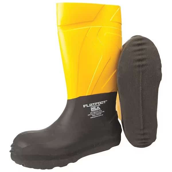 Overshoes, Composite Toe, Rubber, 7 1/2 in Height, Slip On Closure, Slip Resistant Sole, Black, M