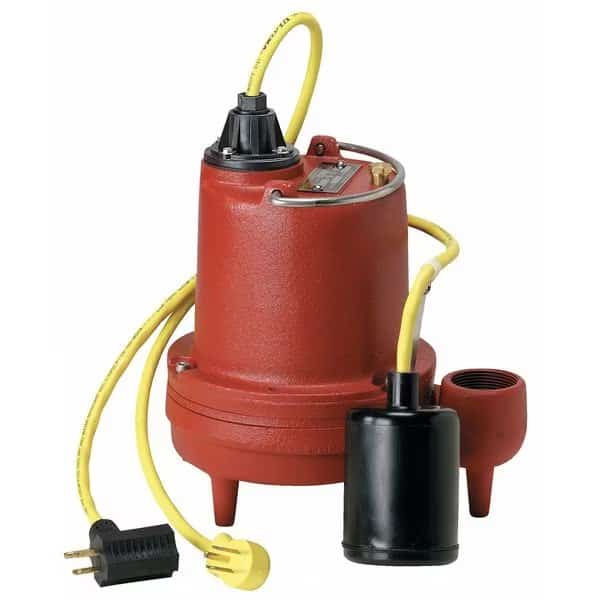 4/10 HP 1-1/2" F High-Temperature Submersible Sump Pump, Liberty Pumps, Mfr#: HT41M-2