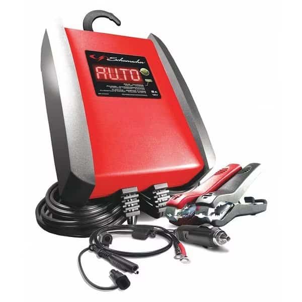 Battery Charger, 120VAC, 8" W