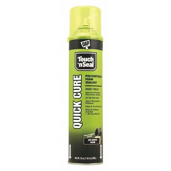 Multipurpose/Construction Spray Foam Sealant, 24 oz, Aerosol Can, Beige, 1 Component, TOUCH 'N SEAL, Mfr# 7565000058