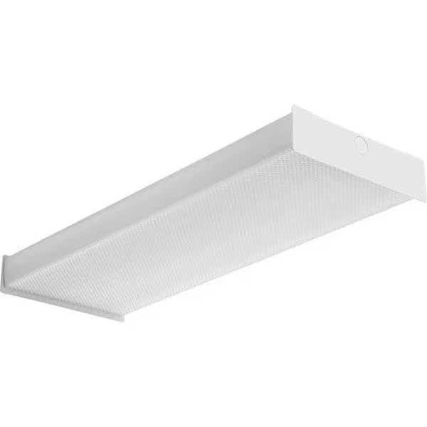 Wraparound Fixture, 24" L, 1967 lm, 4000K