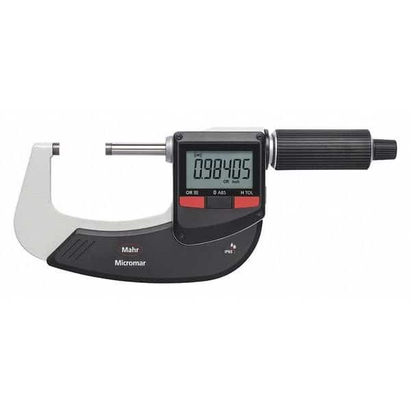 Wireless Micrometer, 1 to 2"Range, Digital