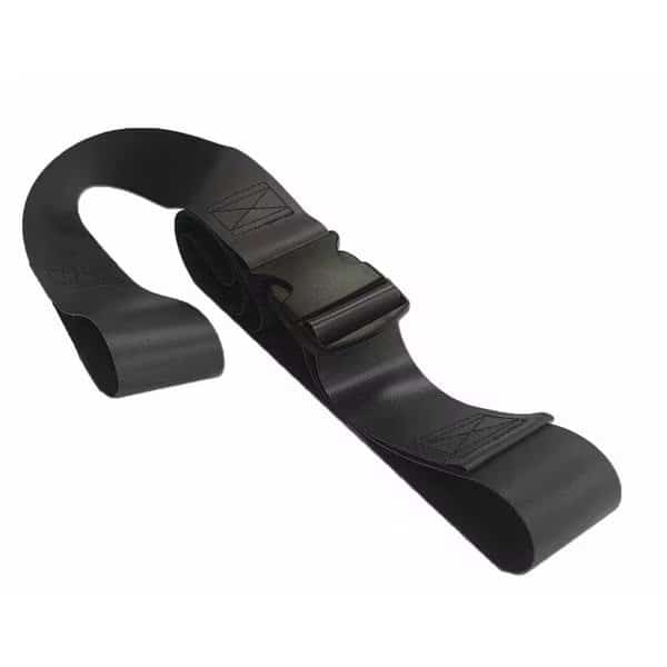 Strap, Black, 5 ft. L x 2-1/2" W x 3" H, Dick Medical Supply, Mfr#: 37152 BK