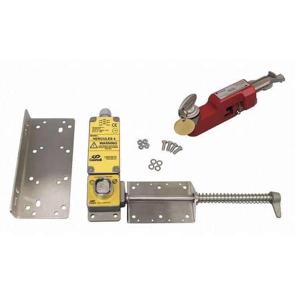 Manual Door Lock Kit, w/ Spring Bolt