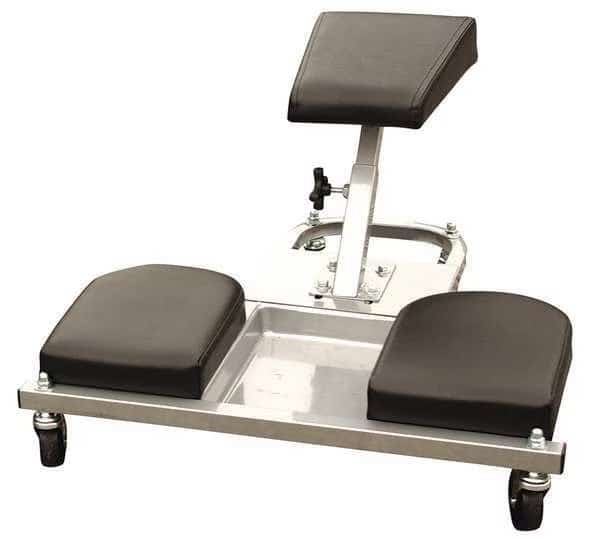 Knee Saver Work Seat, Steel, 22 in. L