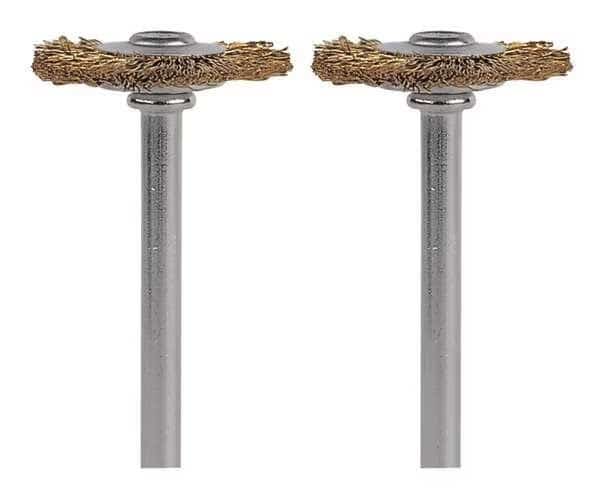 Rotary Tool Brush,Wheel,3/4" Dia,PK2, Mfr#: 535-02, DREMEL