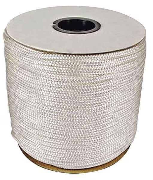 Rope, 600ft, Wht, 450lb., Nylon