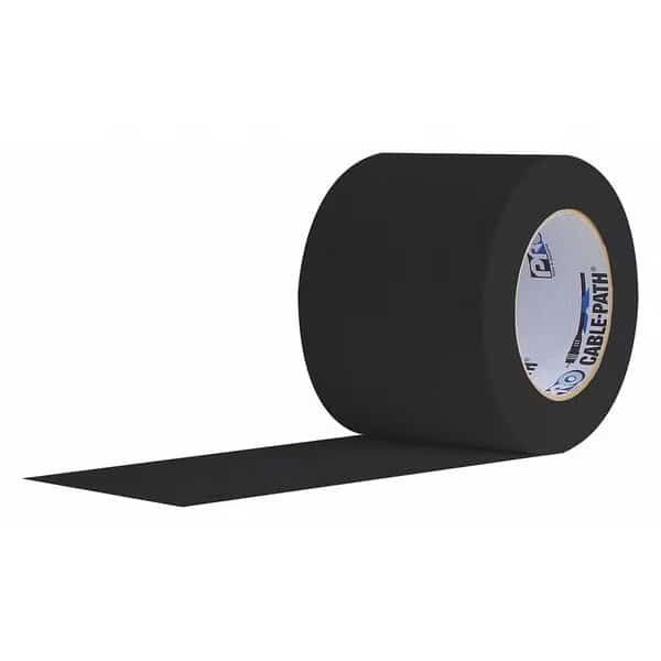 Cable Path Cloth Tape, 4x30 yd., Black