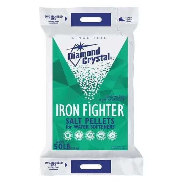 Water Softener Salt, White, 50 lb., Pellets