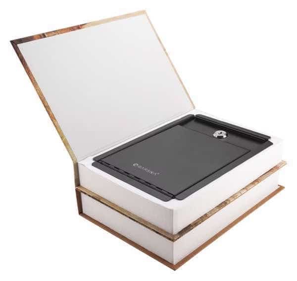 Diversion Book Safe, 0.11 cu ft, 2.45 lb, Not Rated Fire Rating