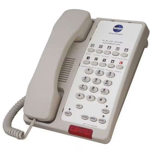 Hospitality Telephone, Analog, Wall or Desk Cream