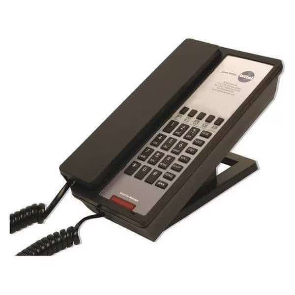 Hospitality,Phone,Analog,Desk,Black,95db, Mfr#: 62S-5B, BITTEL