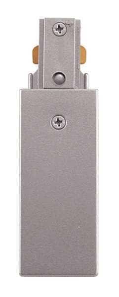 Power Feed Connector,Silver,3 1/8in, Mfr#: R38 SL, JUNO LIGHTING GROUP - JUNO TRAC-LITES