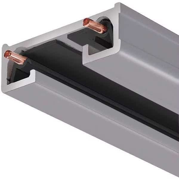 J Track Section,Silver,2ft,120V AC, Mfr#: R 2FT SL, JUNO LIGHTING GROUP - JUNO TRAC-LITES