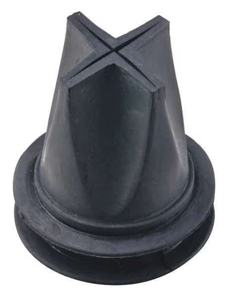 1-1/2 " Dia., Elastomer, Black Finish, Floor Drain, Trap Seal, JAY R. SMITH MANUFACTURING, Mfr# 2692-0150