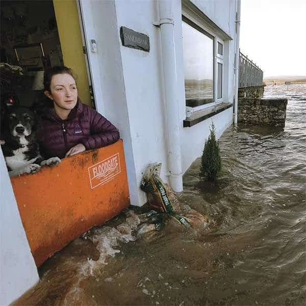 Flood Gate Doorway Protection, 35Lx26.5"H, Quick Dam, Mfr#: QDFG35
