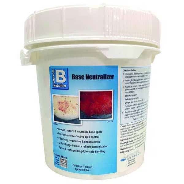 Base Neutralizer, 1 gal., Pail, Granular