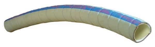 4" ID x 20 ft White Nitrile Food Hose 150 PSI GY