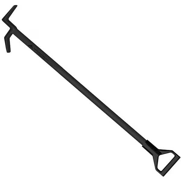 NY Hook, 3 ft. Black Powder Coat, w/ D-Handle