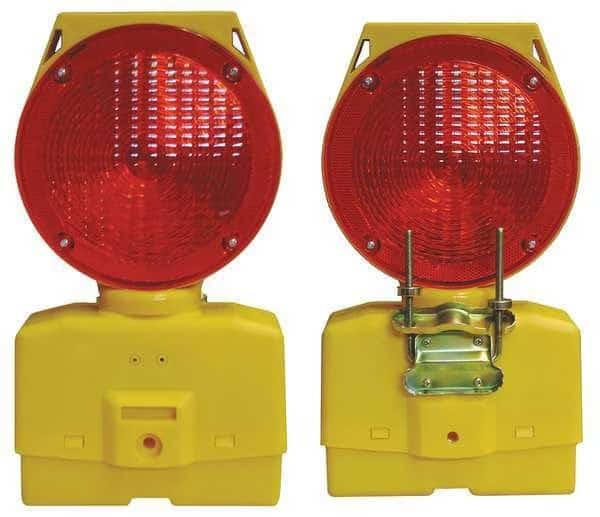 Solar Barricade Light,LED,Red/Yellow, Mfr#: 03-10-RSBLG, EnjoyTool select