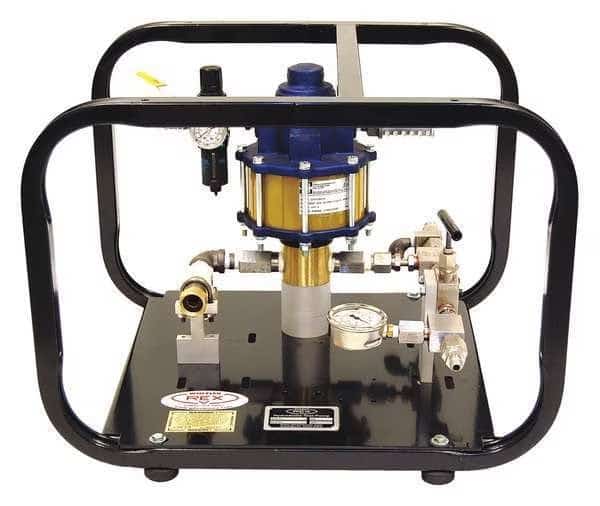 Hydro Test Pump, 1gpm, 10,000psi, Air Motor