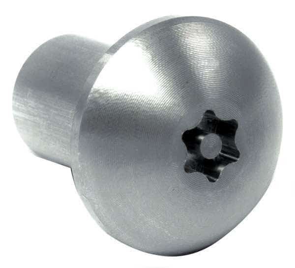 Binding Barrel, 1/2"-13, 1/2 in Brl Lg, 5/8 in Brl Dia, Stainless Steel Plain