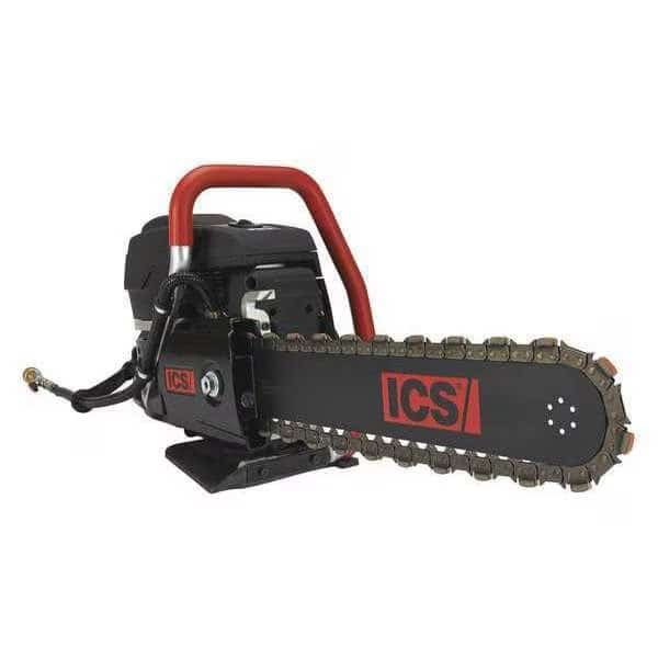 16 in L Gas Powered Concrete Chain Saw, 6.4