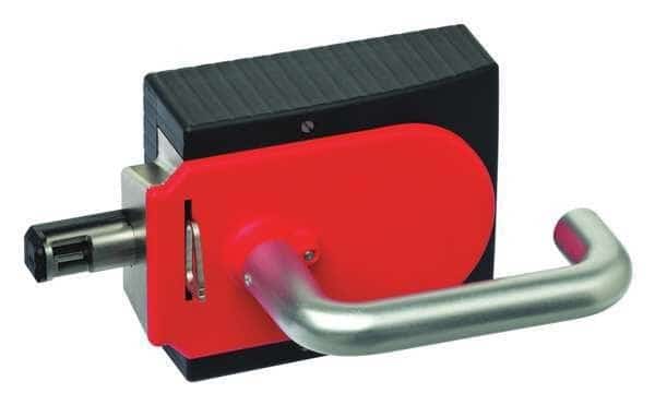 Handle Module,24VAC,Lever,Silver Alloy, Mfr#: MGB-H-AA1A1-R-100464, EUCHNER