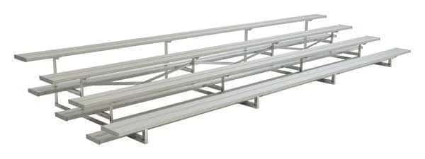 Bleacher, 4 Rows, 56 Seats, 21 ft. L
