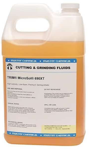 Semi-Synthetic Coolant, Amber, Jug, 1 gal.