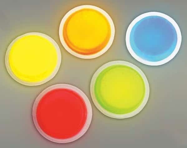 Lightstick, Circular, Orange, 3 in. L, PK10