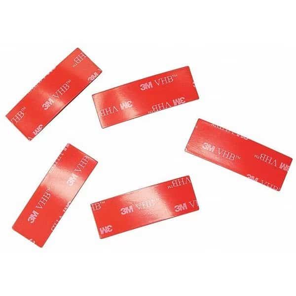3M 4910 VHB Tape 1" x 2", Clear, 40 mil, 100PK