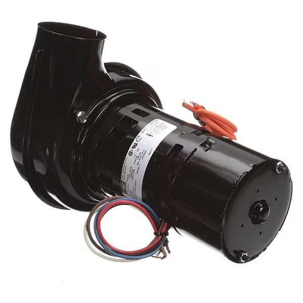 Round OEM Blower, 3000 RPM, 1 Phase, Direct Drive, Steel 1 Speed