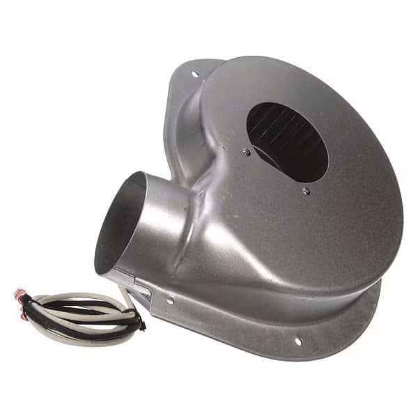 Round OEM Blower, 3200 RPM, 1 Phase, Direct, Steel 1 Speed