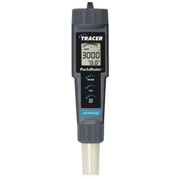 pH/TDS/Salt Meter, (4)CR2032 Batteries