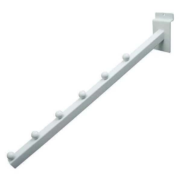 Tubing Waterfall, 16"L, White, Ball, PK24, Econoco, Mfr#: EWH/6B