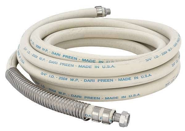 3/4" Hose 75 ft., Cream