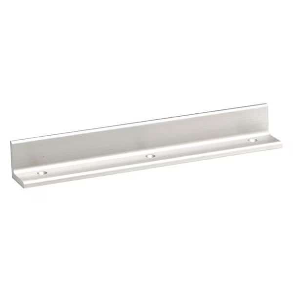 Angle Bracket, Aluminum, Brushed Aluminum