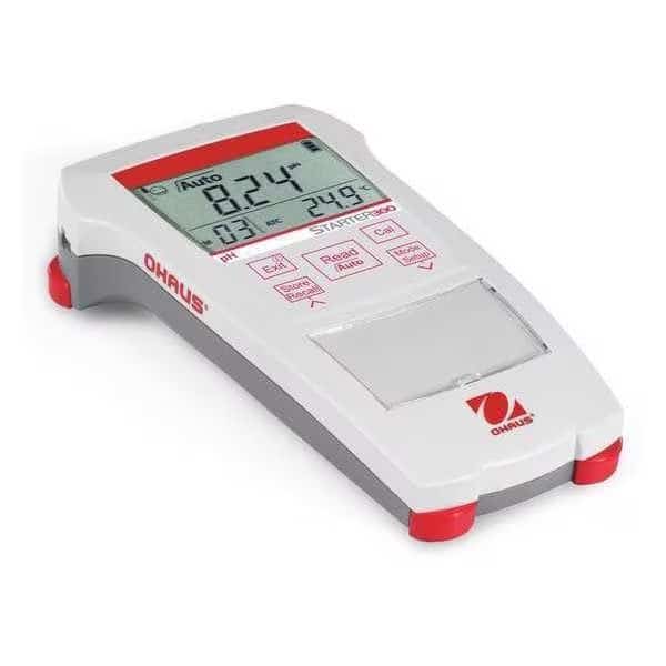 pH Meter, LCD, 30 Data Sets