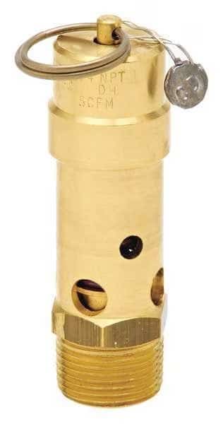 Air Safety Valve, 3/4 In Inlet, 250 psi