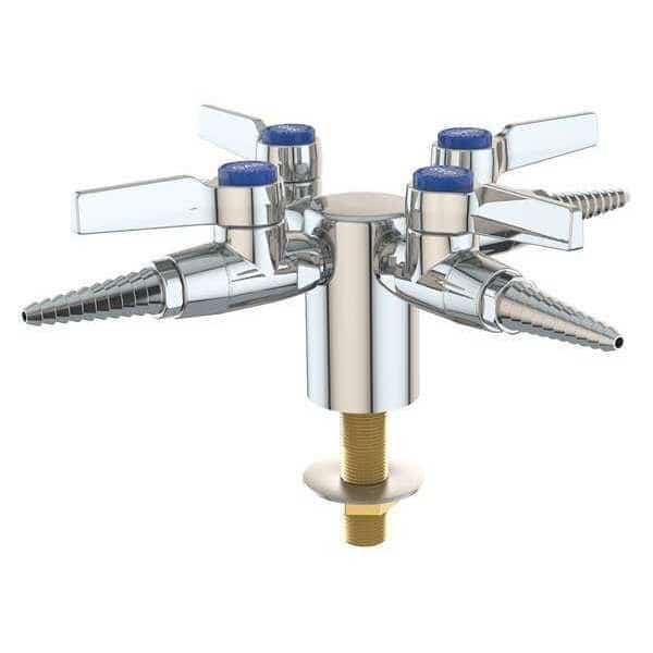Ball Valve, Polished Chrome, 3/8" NPT