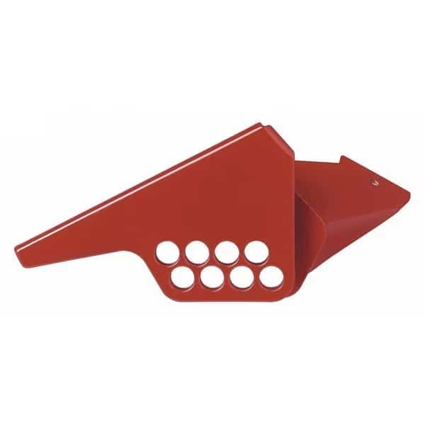 Ball Valve Lockout, Red, Steel
